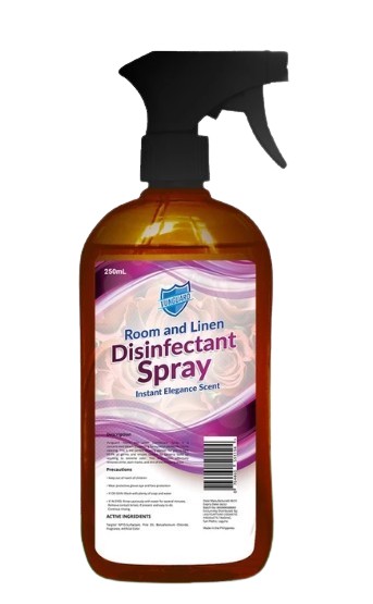 Room and Linen Disinfectant Spray	 1