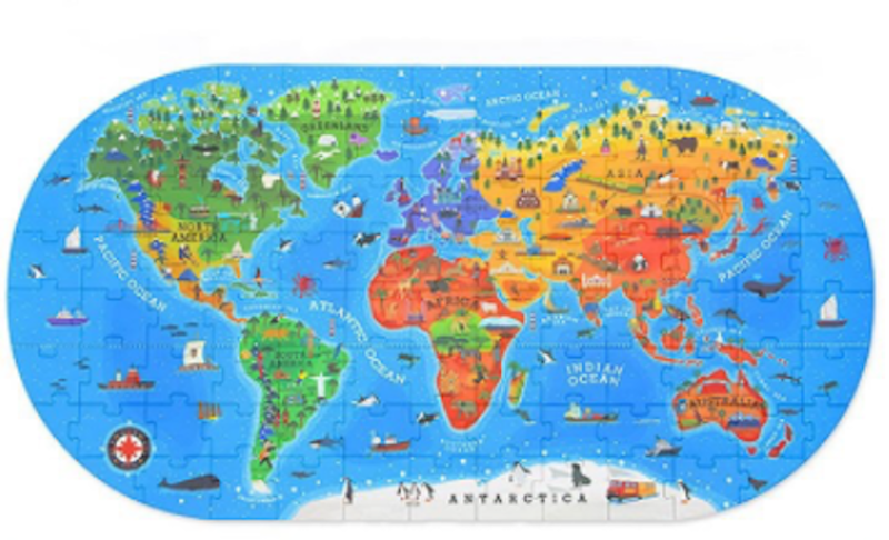 Our World Floor Puzzle 100 Pcs 2