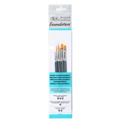 Watercolor Brush Pack With Short Handle