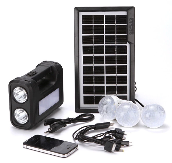 Solar Lighting System Kit	  1