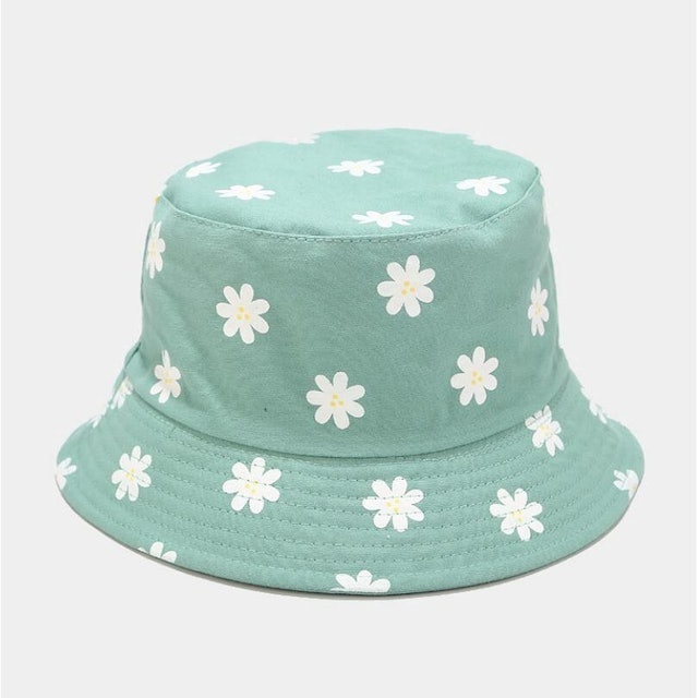 Double-Sided Flower Bucket Hat 2