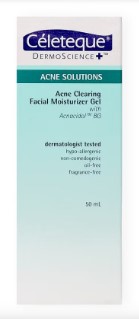 Acne Clearing Facial Moisturizer Gel 2