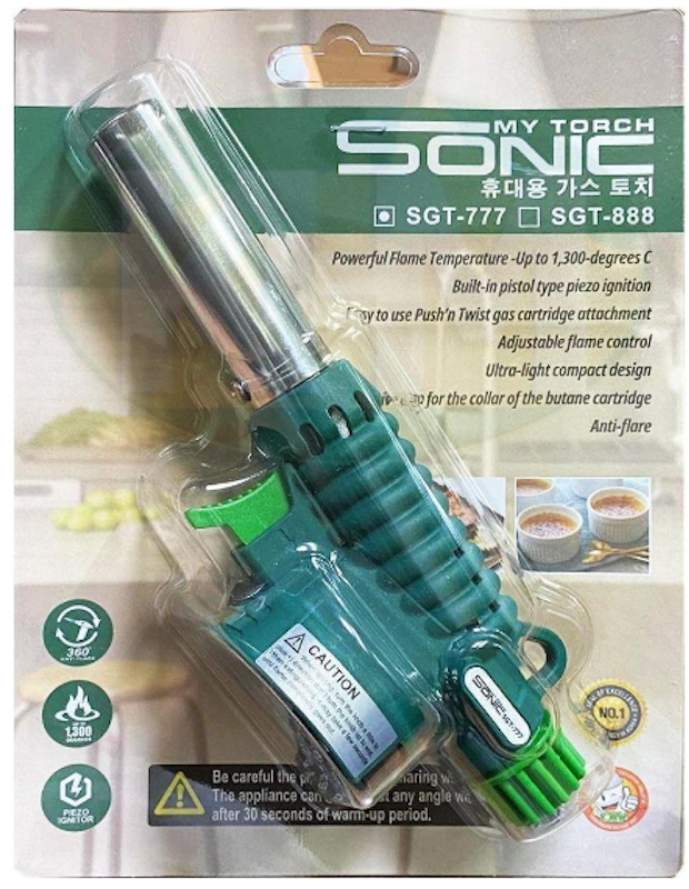 One Touch Butane Gas Torch 1