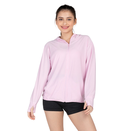 Hooded Windbreaker Jacket for Women 1
