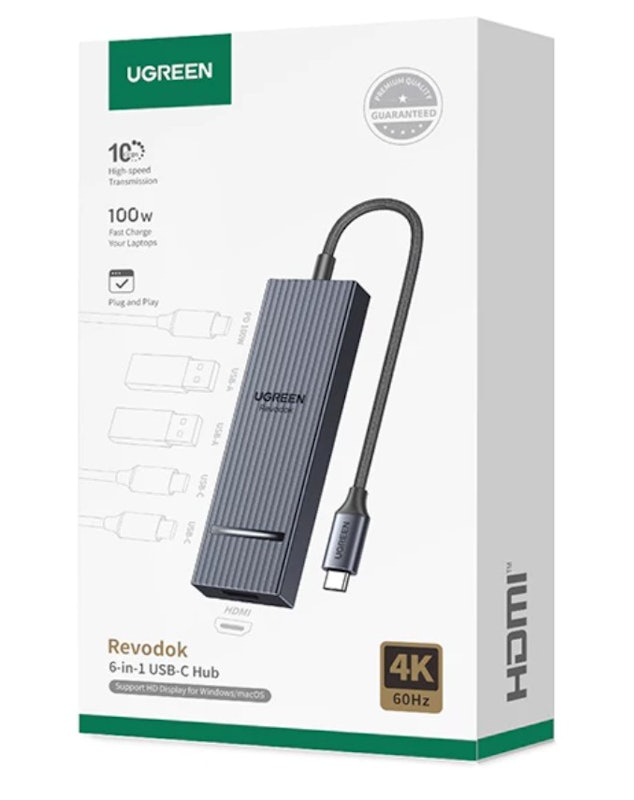 6‑in‑1 USB‑C Multi‑Function Docking Station 3