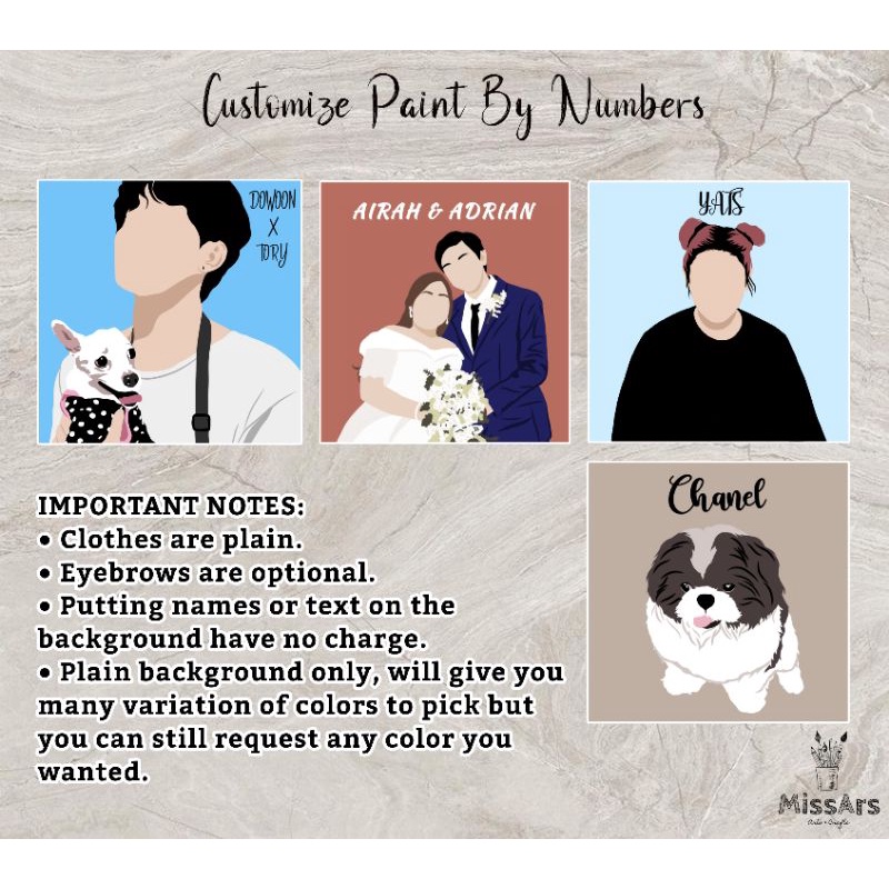 Customized Paint By Numbers Kit 2