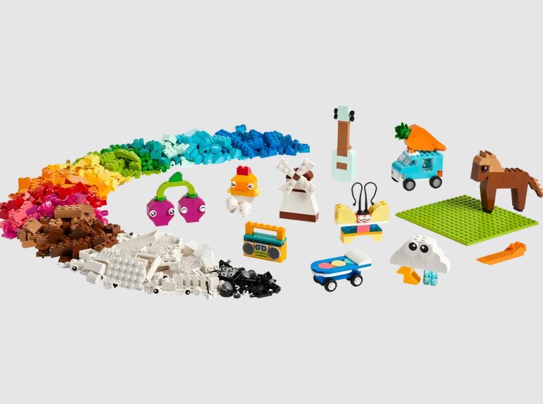 CLASSIC Vibrant Creative Brick Box (850 Pieces) 3