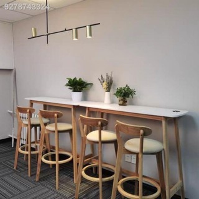 Solid Wood Bar Stool 8