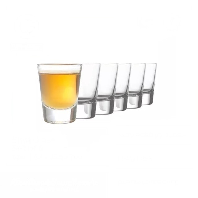 Clear Glass Shot 1