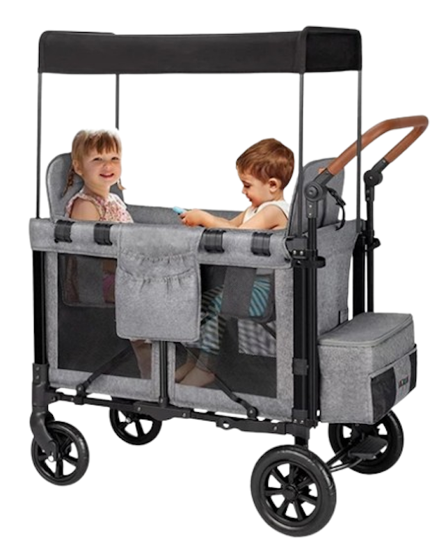 Folding Face-to-Face Stroller Wagon 1