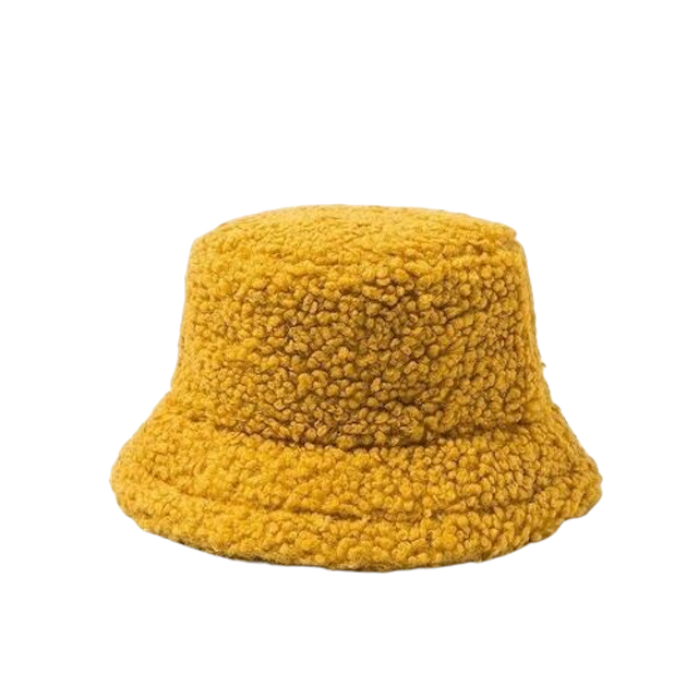 Faux Fur Winter Bucket Hat 5