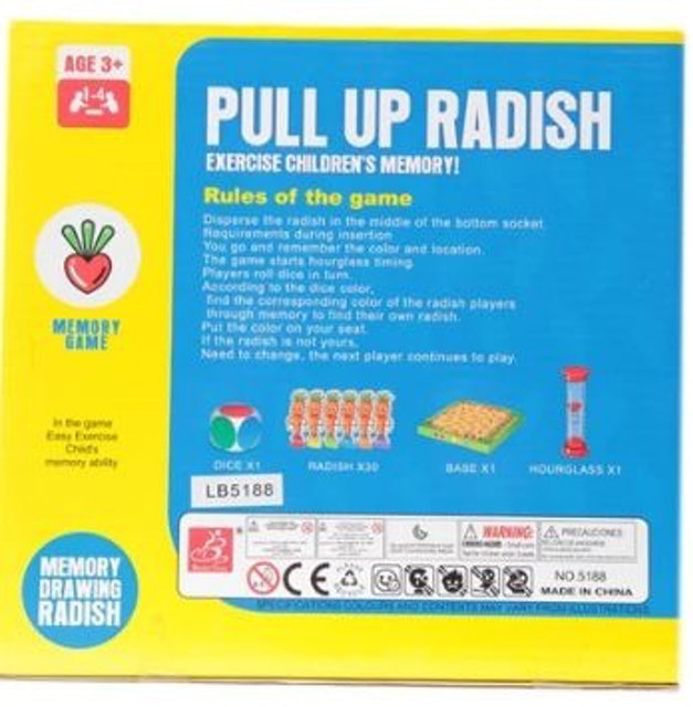 Pull Up Radish 2