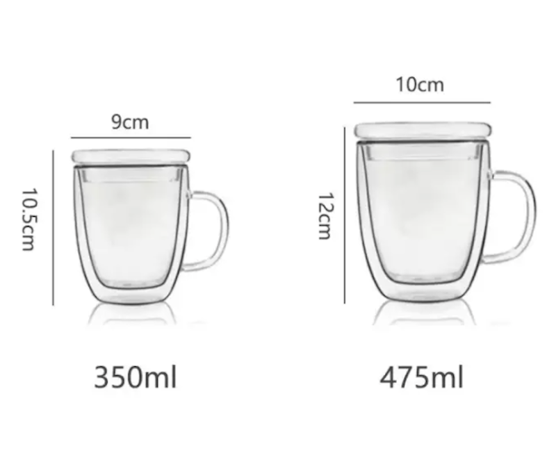 Double-Wall Glass Mug 2