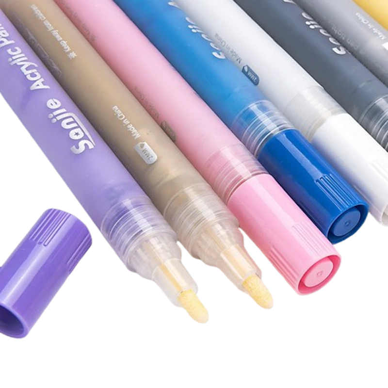 Basic Colors Acrylic Paint Marker Pen 2