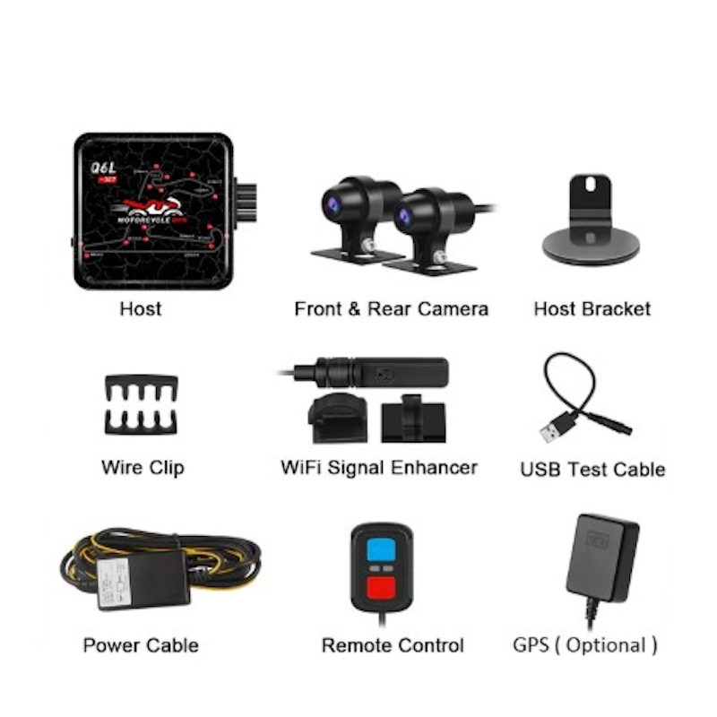 Motorcycle Dash Cam 1
