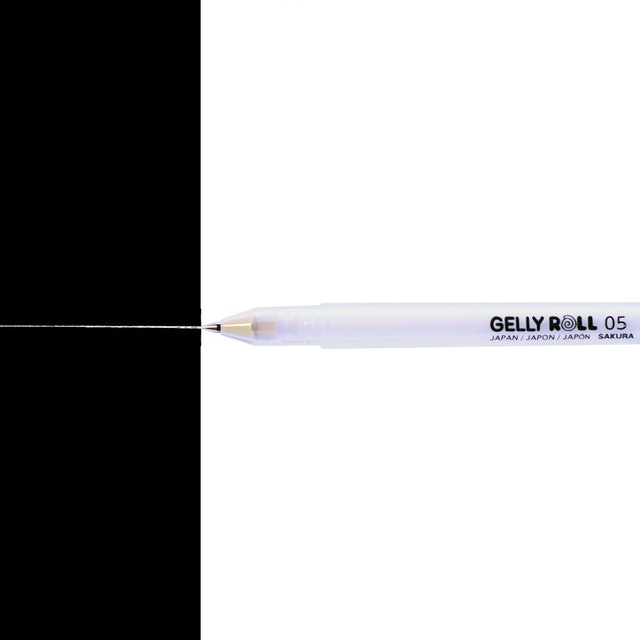 Gelly Roll White Ink Pen 2