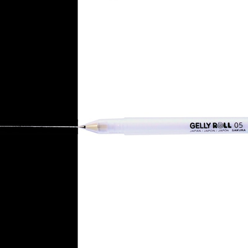 Gelly Roll White Ink Pen 2