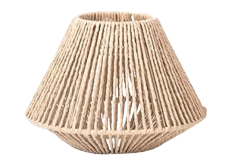 Geometric Rattan Lamp Shade 1