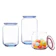 Luminarc Rondo Solid Color 3pc Storage Jar 1