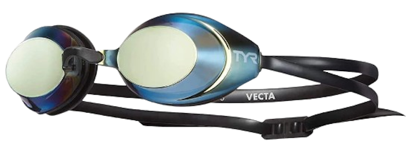 TYR Adult Vecta Mirrored Racing Swimming Goggles 1