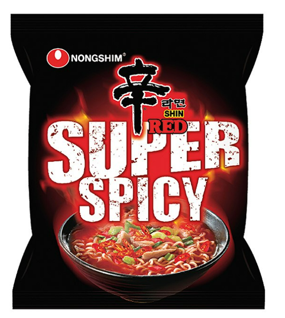 Shin Red Super Spicy Noodle 1