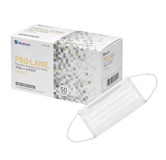 Pro-Lane Earloop Masks	  2