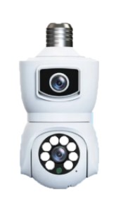 Dual Lens Light Bulb Camera 1