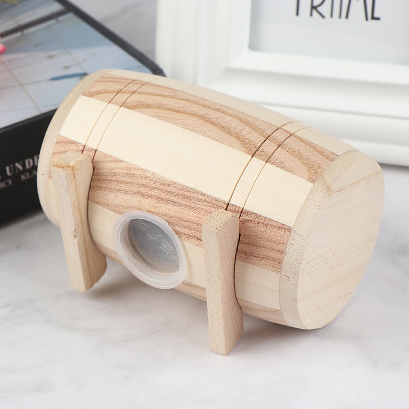 Wooden Money Barrel 2
