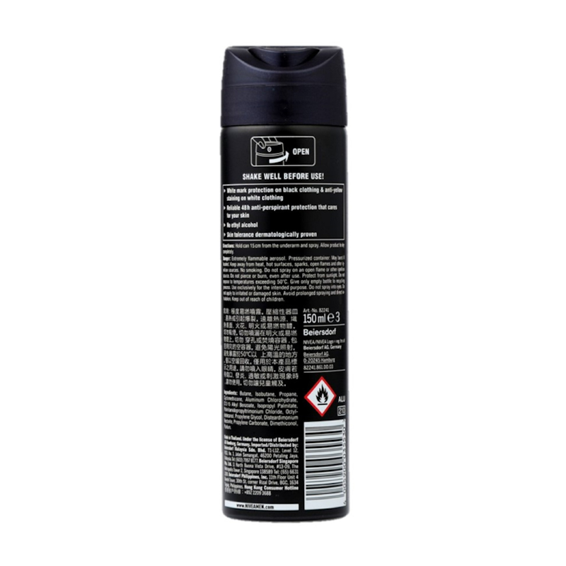 Black & White Original Anti-Perspirant Deodorant Spray 2