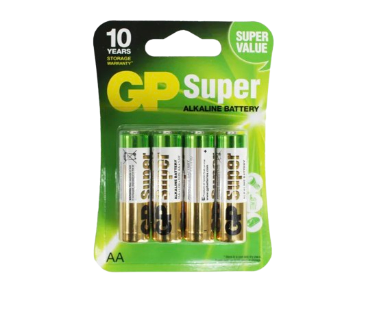 Super Alkaline AA Batteries 1