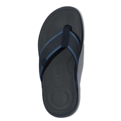 Men F-Mode Go Mens Water-Resistant Webbing Toe-Post Sandals