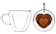 Heart-Shaped Double-Wall Mug 1