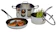 Member's Value Stainless Steel Tri-Ply Cookware Set 5 Pcs 1