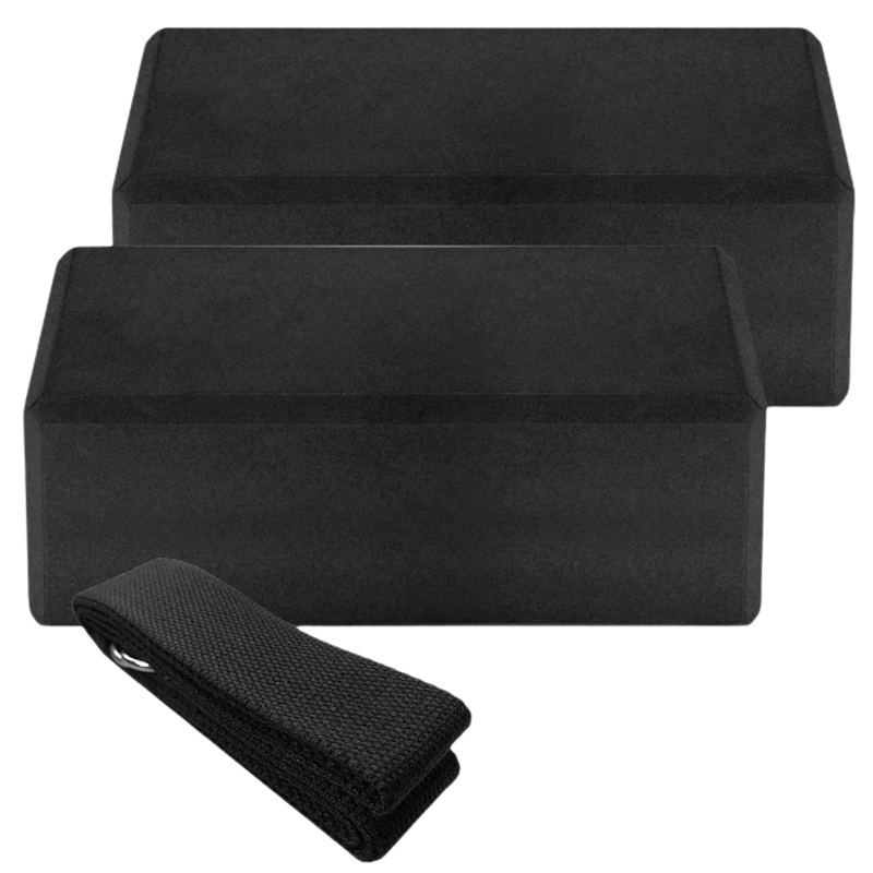 Stability Blocks Yoga Strap Set 1