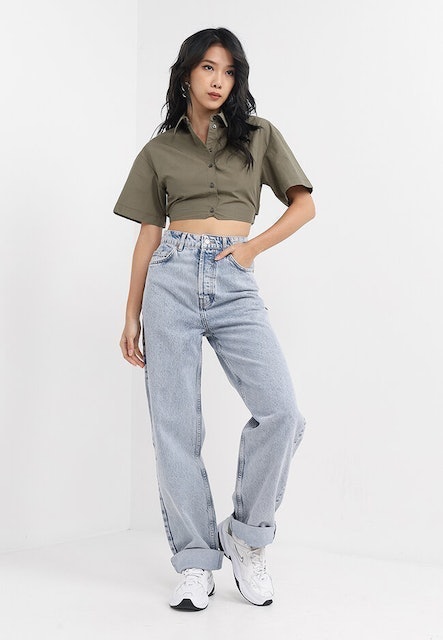 WS Topshop Oversized Mom Jeans 2