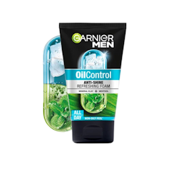 Men Oil Control Anti-Shine Refreshing Foam
