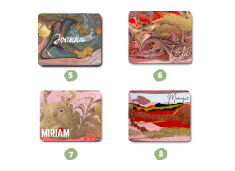 Personalized Marble Mouse Pad 3