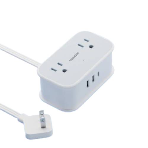 2 Pin Ultra Thin Extension Cord 1
