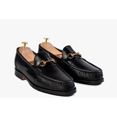 The Grand Horsebit Loafer-Black Noir