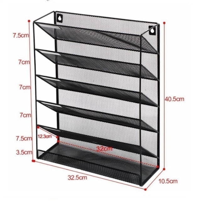 5 Tier Hanging Document Holder 2