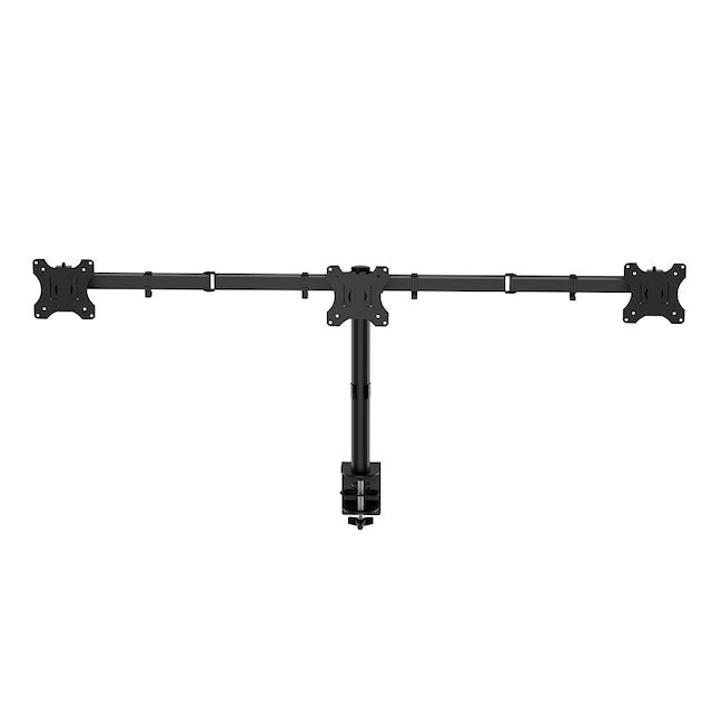 Adjustable Triple Monitor Computer Desktop Stand 1