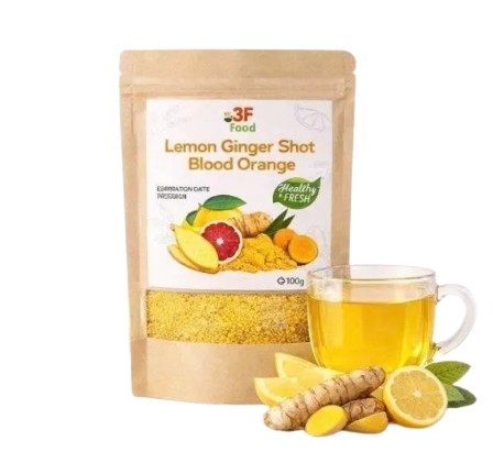 Lemon Ginger Shot Blood Orange	  1