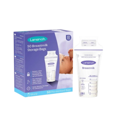 Double Zipper Breastmilk Storage Bags