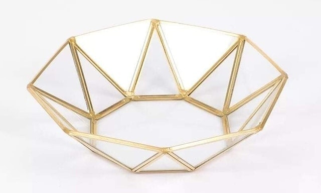Glass Gold Tray 2