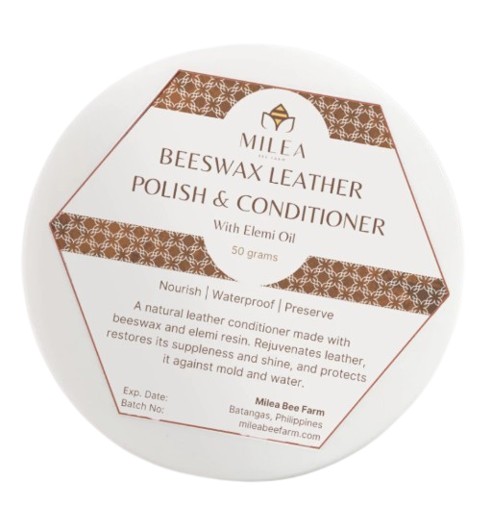All Organics Beeswax Leather Polish & Conditioner 	 1