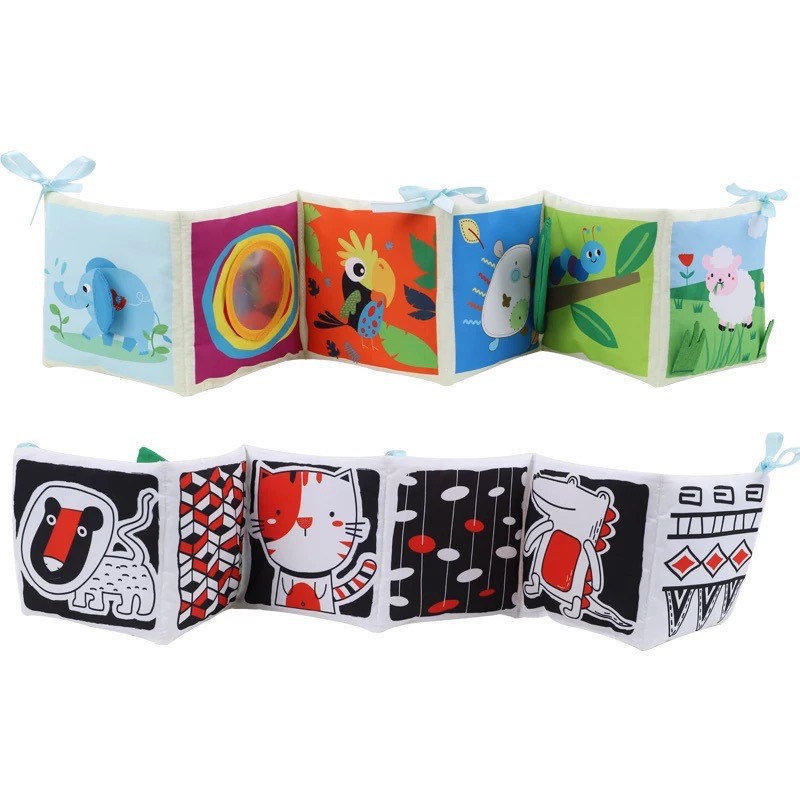 Visual Training and Activity Cloth Book Bumper 1