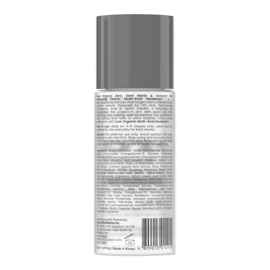 Zero. Dark Marks & Textured Skin Multi-Acid Deodorant 2