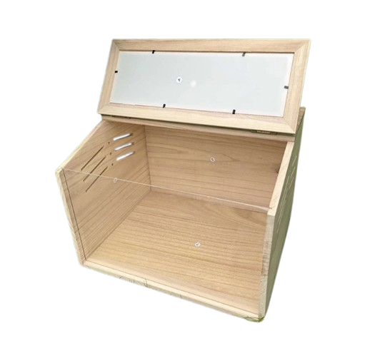 Panoramic Wooden Hamster Cage 2