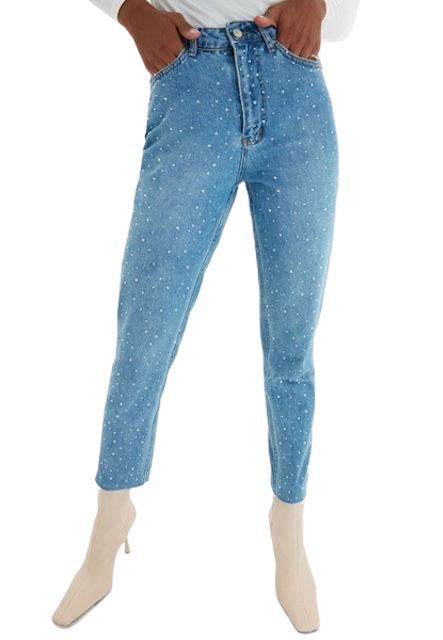 High Waist Mom Jeans 1