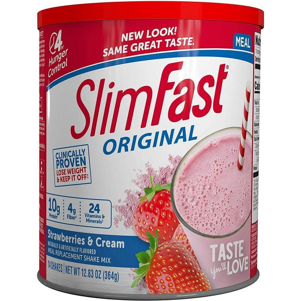 Original Strawberries & Cream Meal Replacement Shake Mix 1